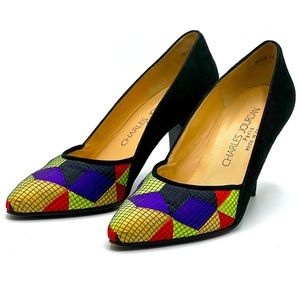 Charles Jourdan ladies size 8 with 3” heel